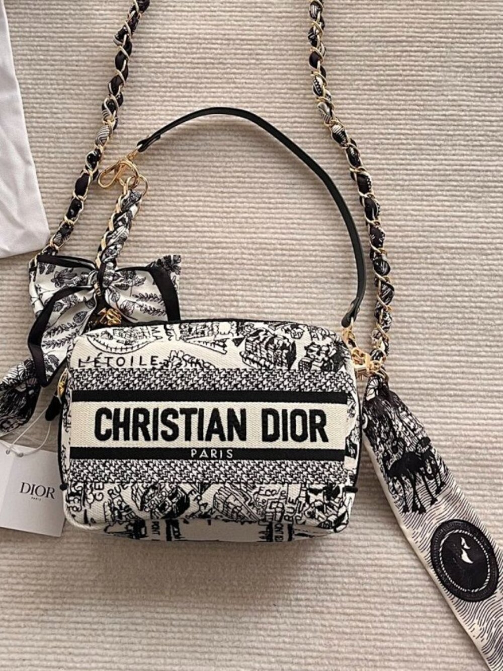 DIOR PARIS LIMITED EDITION MINI BAG. [GWP]